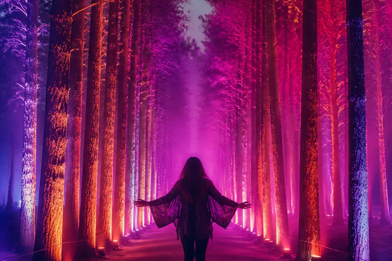 Designing the Glowing Forest