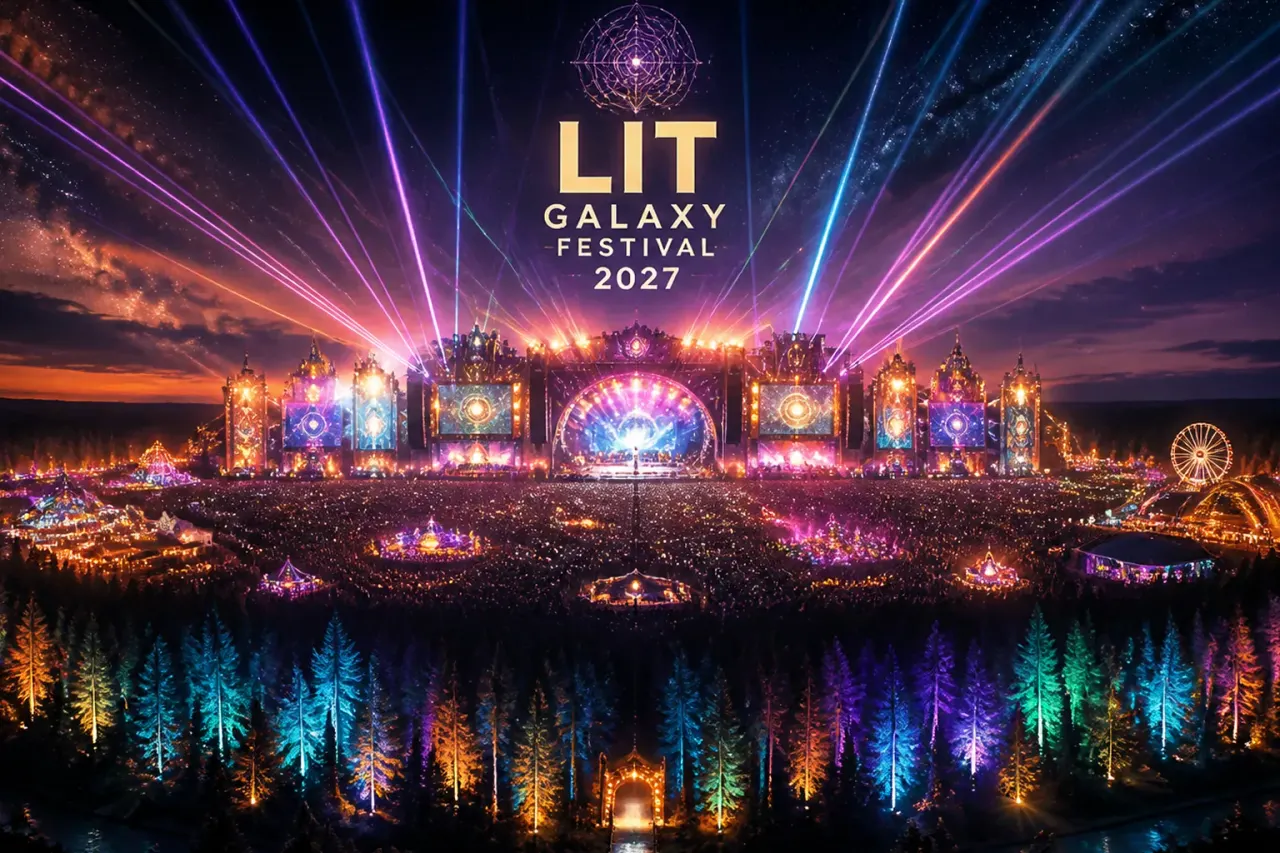 Lit Galaxy Event Image